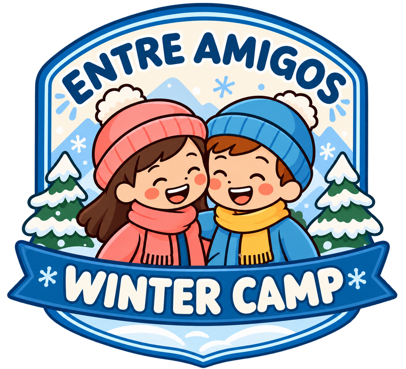 Emblema Entre Amigos Winter Camp